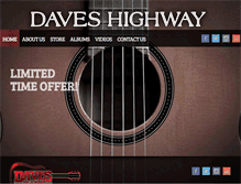 Tablet Screenshot of daveshighway.com
